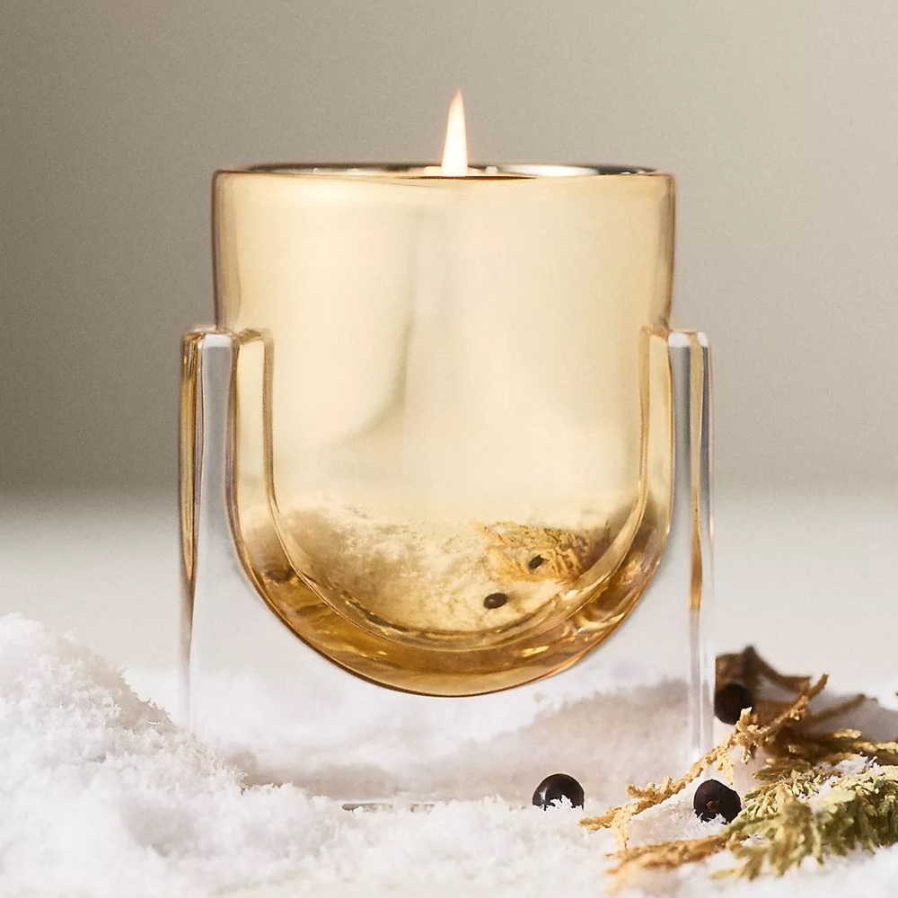 Anthropologie Found Notes Juniper & Cedar Candle XS - Picture 2 of 3